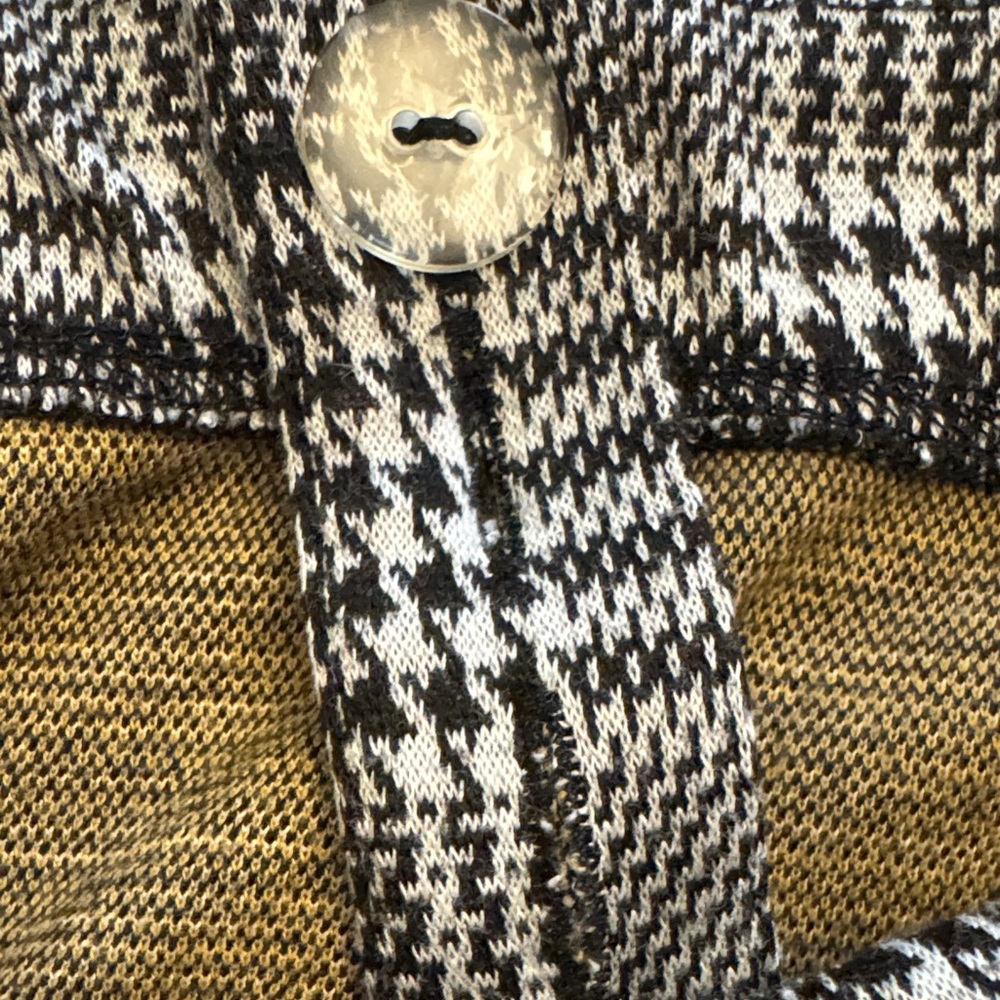 Abercrombie & Fitch Gray Plaid Mini Dress - Picture 6 of 7